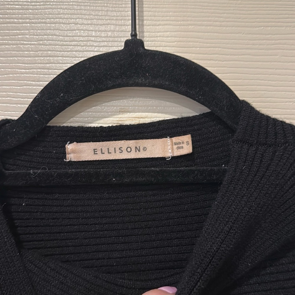 Ellison Not Your Causual Black Top, small - Picture 4 of 7